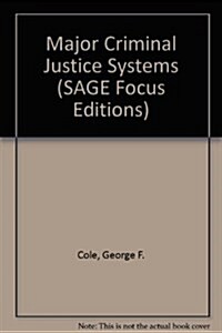 Major Criminal Justice Systems (Paperback)