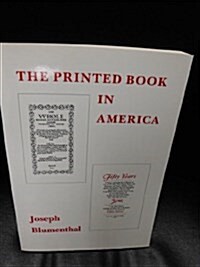 The Printed Book in America (Paperback)