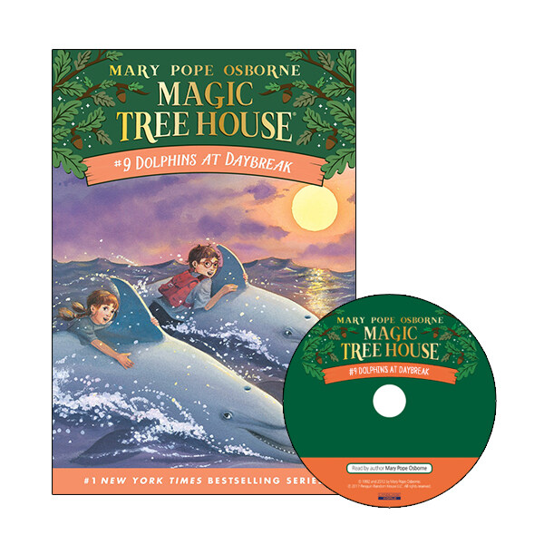 [중고] Magic Tree House #09 : Dolphins at Daybreak (Paperback + CD) (Paperback + CD)