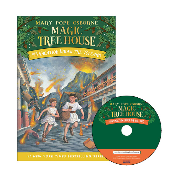 Magic Tree House #13 : Vacation Under the Volcano (Paperback + CD)