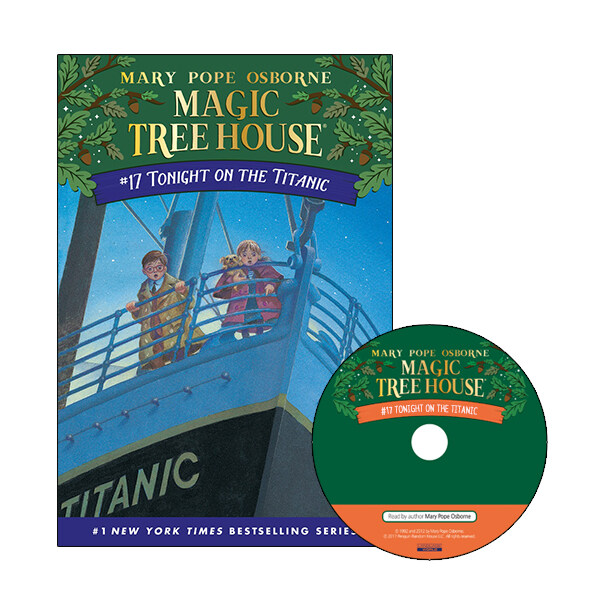 [중고] Magic Tree House #17 : Tonight on the Titanic (Paperback + CD) (Paperback + CD)