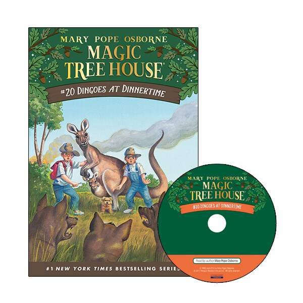 Magic Tree House #20 : Dingoes at Dinnertime (Paperback + CD)