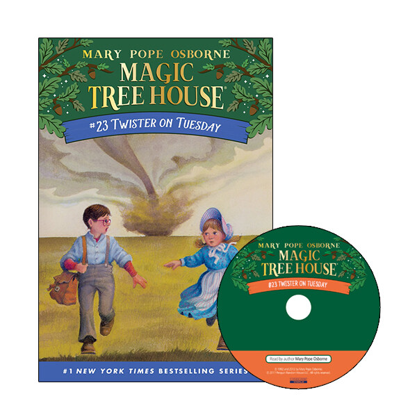 [중고] Magic Tree House #23 : Twister on Tuesday (Paperback + CD) (Paperback + CD)