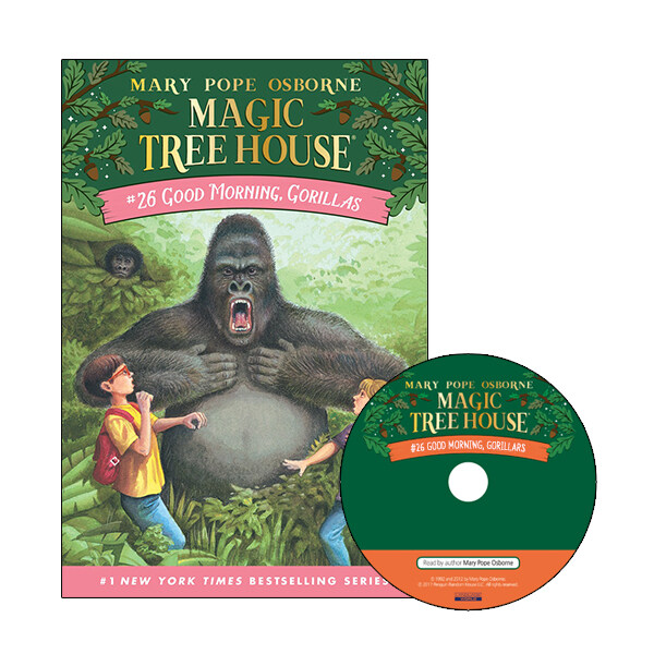 Magic Tree House #26 : Good Morning, Gorillas (Paperback + CD)