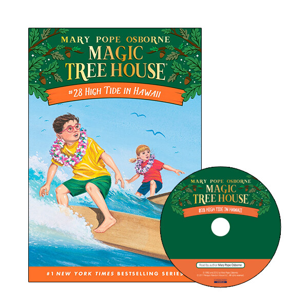 Magic Tree House #28 : High Tide in Hawaii (Paperback + CD)