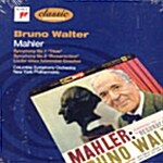[중고] [수입] Gustav Mahler - Symphony No.1,2,Songs Of A Wayfarer / Bruno Walter