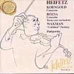 [중고] [수입] Korngold, Rozsa, Waxman - Violin Concertos, Carmen Fantasy / Jascha Heifetz