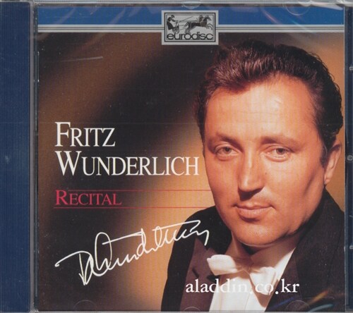 [중고] [수입] Fritz Wunderlich Recital