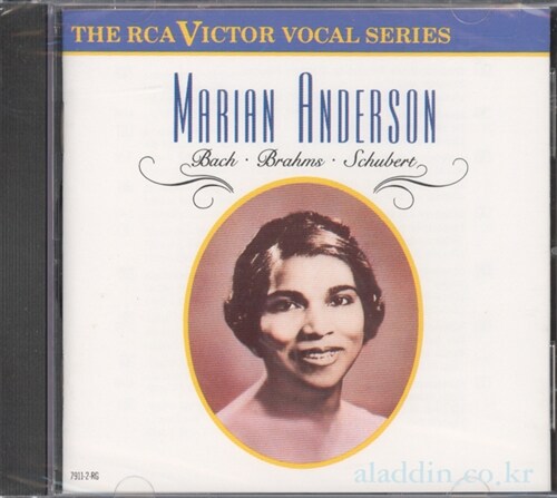 [수입] Marian Anderson - Bach, Brahms, Schubert