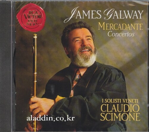 [수입] Mercadante - Flute Concertos / James Galway, I Solisti Veneti, Scimone