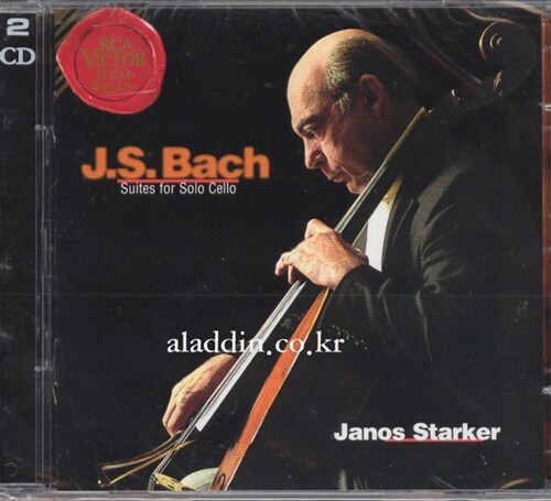 [수입] J.S Bach - Suites For Solo Cello / Janos Starker