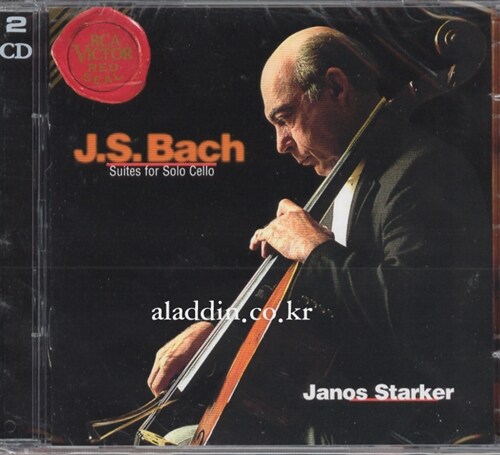 [중고] [수입] J.S Bach - Suites For Solo Cello / Janos Starker