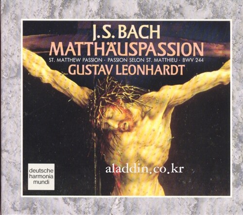 [수입] J.S Bach - Matthew Passion / Gustav Leonhardt