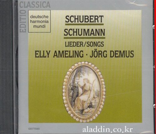 [수입] Schubert, Schumann - Lieder / Elly Ameling, Jorg Demus