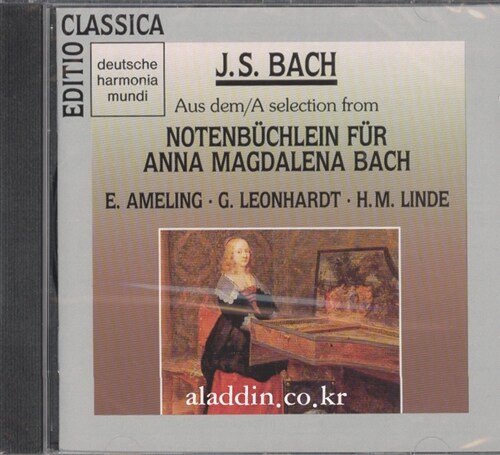 [중고] [수입] J.S Bach - Notenbuchlein For Anna Magdalena Bach