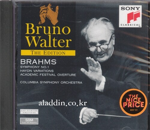 [수입] Brahms - Symphony No.1, Haynd Variations / Bruno Walter