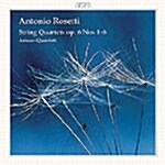 [수입] Rosetti - String Quatets Op.6 Nos.1-6 / Arioso-Quartett