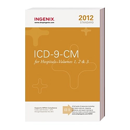 ICD-9-CM 2012 Standard for Hospitals (Paperback, 1st)