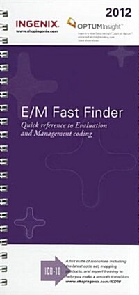 E/M Fast Finder 2012 (Paperback, Spiral)