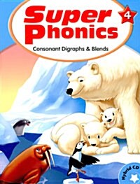 [중고] Super Phonics 4 (Student Book + Hybrid CD 2장)