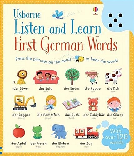 Listen and Learn First German Words (Hardcover, GERMAN - UK)