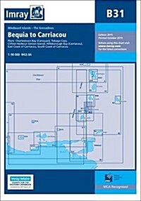 Imray Chart B31 : Grenadines - Middle Sheet; Bequia to Carriacou (Paperback, New ed)