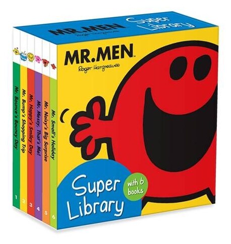 [중고] Mr. Men: Super Library (6 board books)