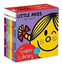 Little Miss: Super Library (Board Book 6권)