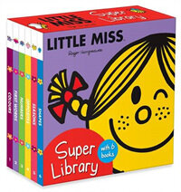 Little Miss: Super Library (6 board books) (6 board books) - 리틀 미스