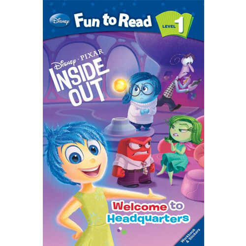 [중고] Disney Fun to Read 1-27 : Welcome to Headquarters (인사이드 아웃) (Paperback)