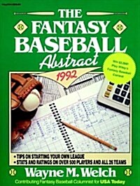 The Fantasy Baseball Abstract 1992 (Paperback)