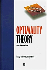 Optimality Theory (Hardcover)
