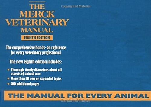 The Merck Veterinary Manual (Hardcover)