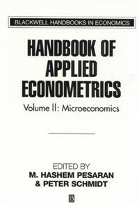 Handbook of applied econometrics. 2 : Microeconomics.