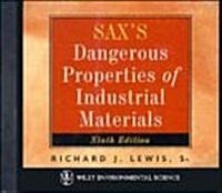 Saxs Dangerous Properties of Industrial Materials (CD-ROM, 9th)