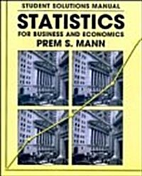 Statistics for Business and Economics (Paperback, Solution Manual)