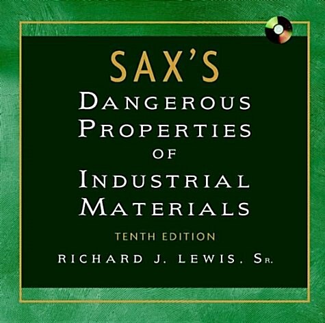 Saxs Dangerous Properties of Industrial Materials (CD-ROM, 10th)