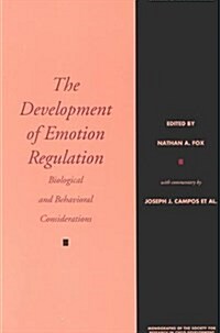 The Development of Emotion Regulation (Paperback)