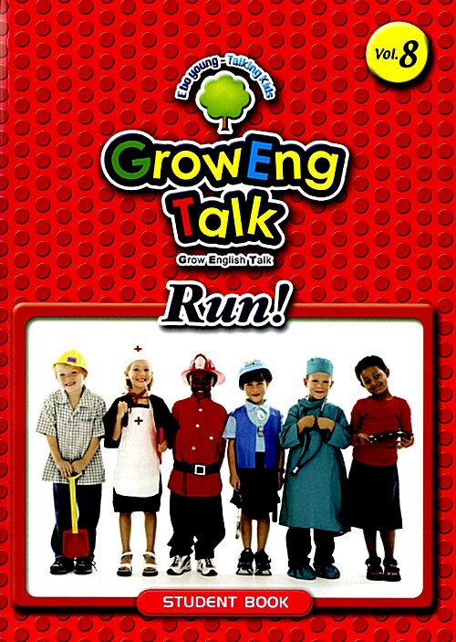 GrowEng Talk Run Vol.8 (Student Book + Talking Book + Phonics Book + 원서 + CD 1장)