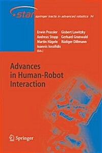 Advances in Human-robot Interaction (Paperback)