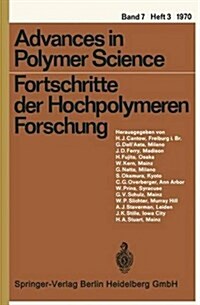 Fortschritte Der Hochpolymeren Forschung (Paperback)