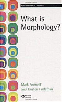 What Is Morphology? (Hardcover)