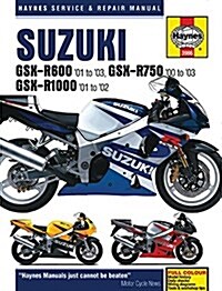 Suzuki GSX-R600 (01 - 03), GSX-R750 (00 - 03), GSX-R1000 (01 - 02) Haynes Repair Manual (Paperback)