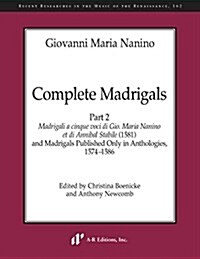 Nanino: Complete Madrigals, Part 2 (Paperback)