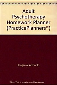 Adult Psychotherapy Homework Planner (CD-ROM)