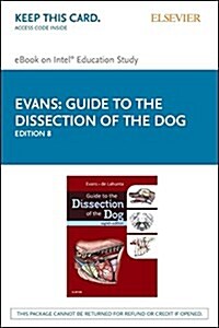 Guide to the Dissection of the Dog - Pageburst E-book on Kno Retail Access Card (Pass Code, 8th)