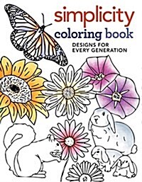 Simplicity Coloring Book: Designs for Every Generation (Paperback)