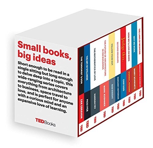 Ted Books Box Set: The Completist: The Terrorists Son, the Mathematics of Love, the Art of Stillness, the Future of Architecture, Beyond Measure, Jud (Boxed Set)