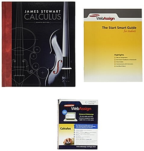 Calculus + Start Smart Guide for Students + Enhanced Webassign, Multi-term Access (Hardcover, 8th, PCK)