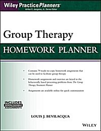 Group Therapy Homework Planner (Paperback)